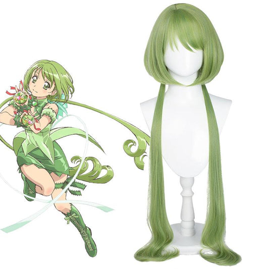 Tokyo Mew Mew Lettuce Midorikawa Green Cosplay Wigs