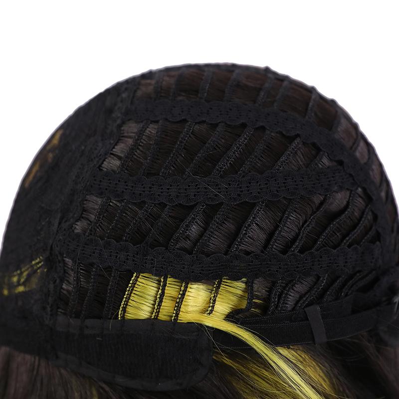 Tokyo Revengers Hanemiya Kazutora Blond Mixed Black Cosplay Wigs