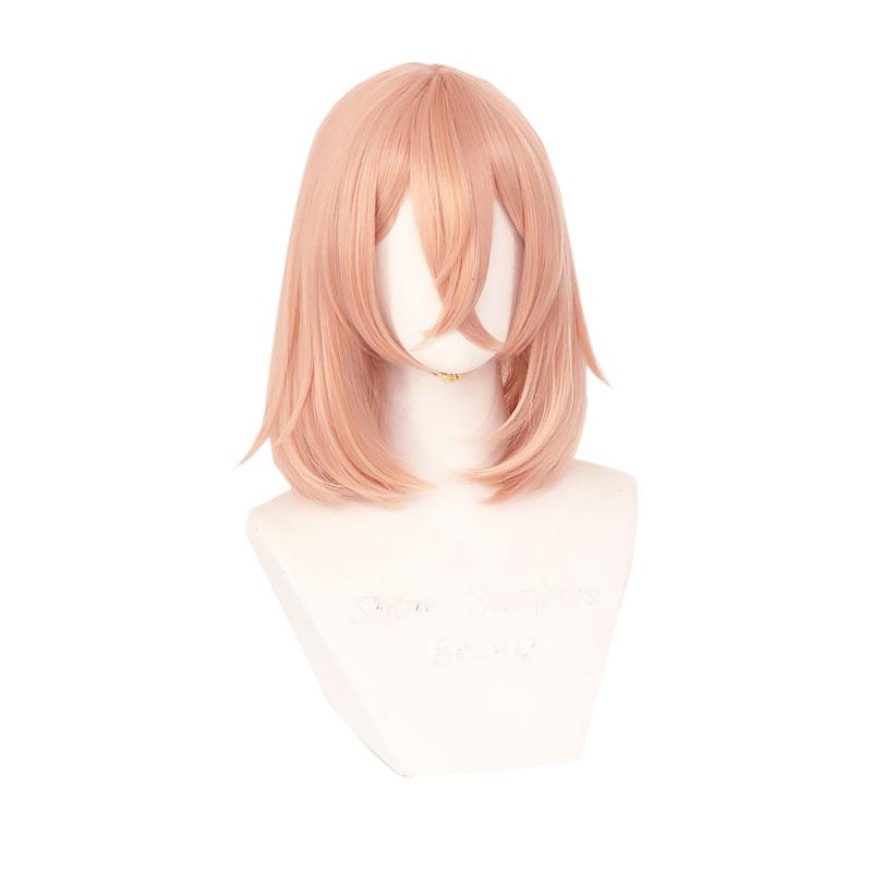 Tokyo Revengers Tachibana  Hinata Long Orange Pink Cosplay Wigs