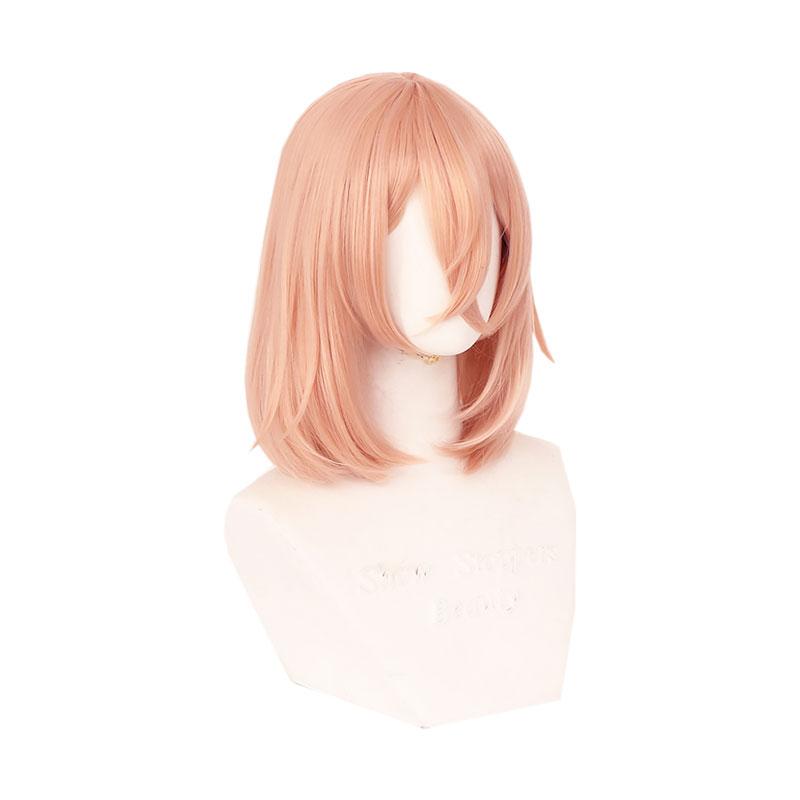 Tokyo Revengers Tachibana  Hinata Long Orange Pink Cosplay Wigs