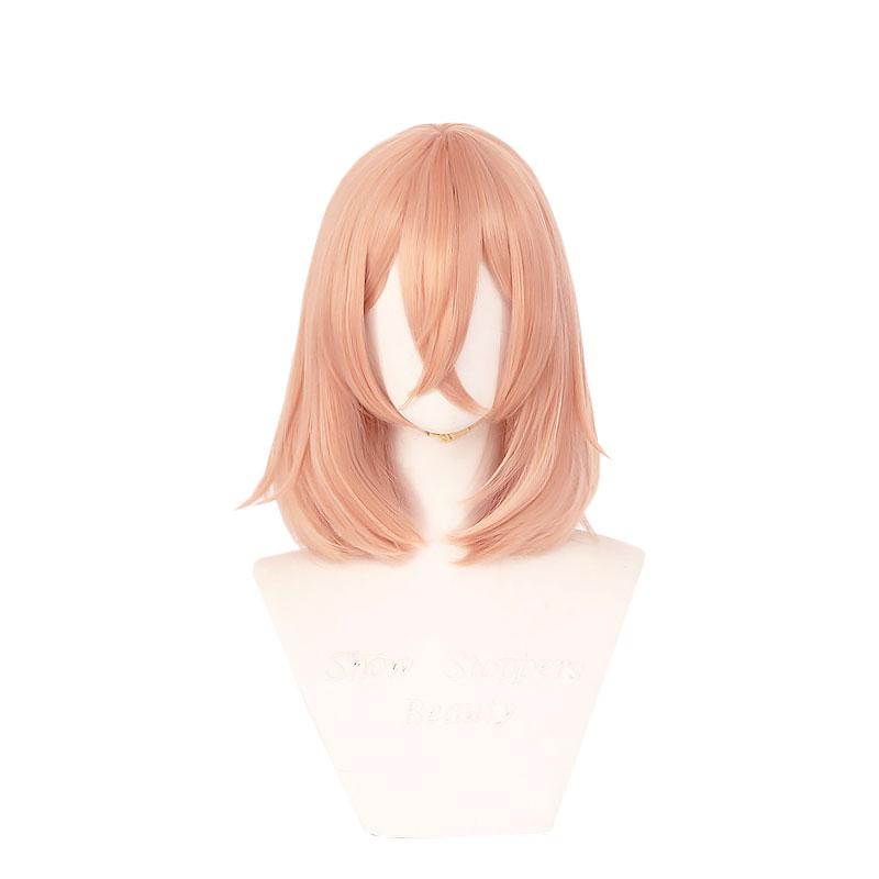 Tokyo Revengers Tachibana Hinata Long Orange Pink Cosplay Wigs
