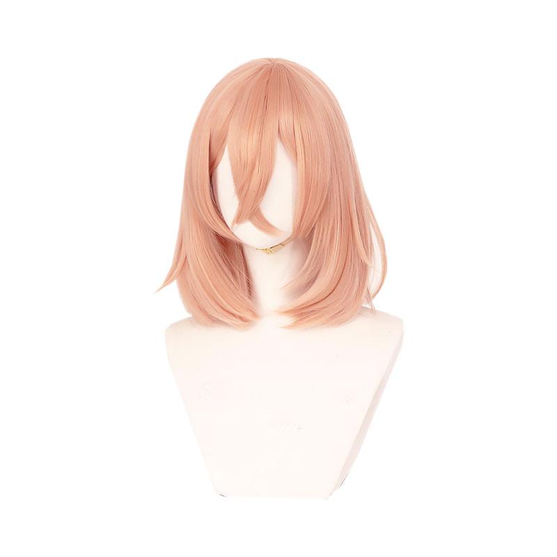 Tokyo Revengers Tachibana  Hinata Long Orange Pink Cosplay Wigs