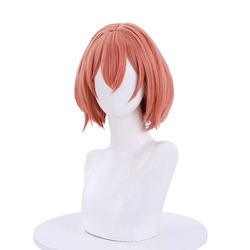 Tokyo Revengers Tachibana  Hinata Orange Pink Cosplay Wigs