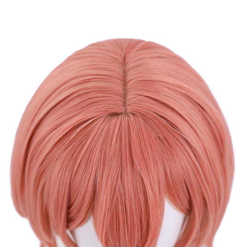 Tokyo Revengers Tachibana  Hinata Orange Pink Cosplay Wigs