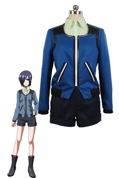 Tokyo Ghoul Touka Kirishima Uniform Anime Cosplay Costume