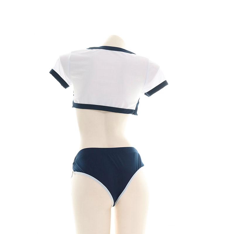 Translucent Sexy Student Uniform Cosplay Costume