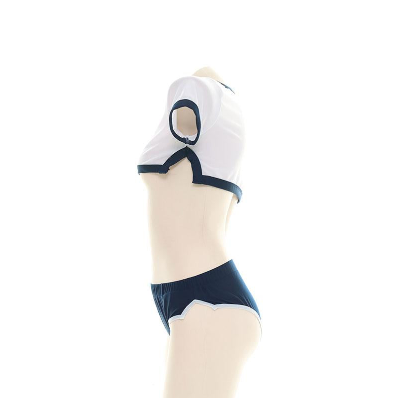 Translucent Sexy Student Uniform Cosplay Costume