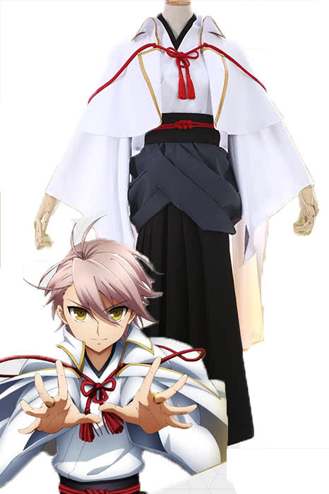 Katsugeki/Touken Ranbu Saniwa White Anime Cosplay Costumes
