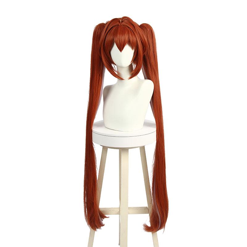 Uma Musume Pretty Derby Daiwa Scarlet Yellow Brown Long Cosplay Wigs