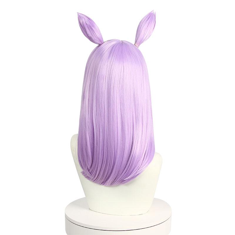 Uma Musume Pretty Derby Mejiro McQueen Purple Cosplay Wigs With Ears