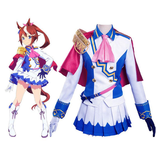 Uma Musume Pretty Derby Toukai Teiou Uniform Cosplay Costume