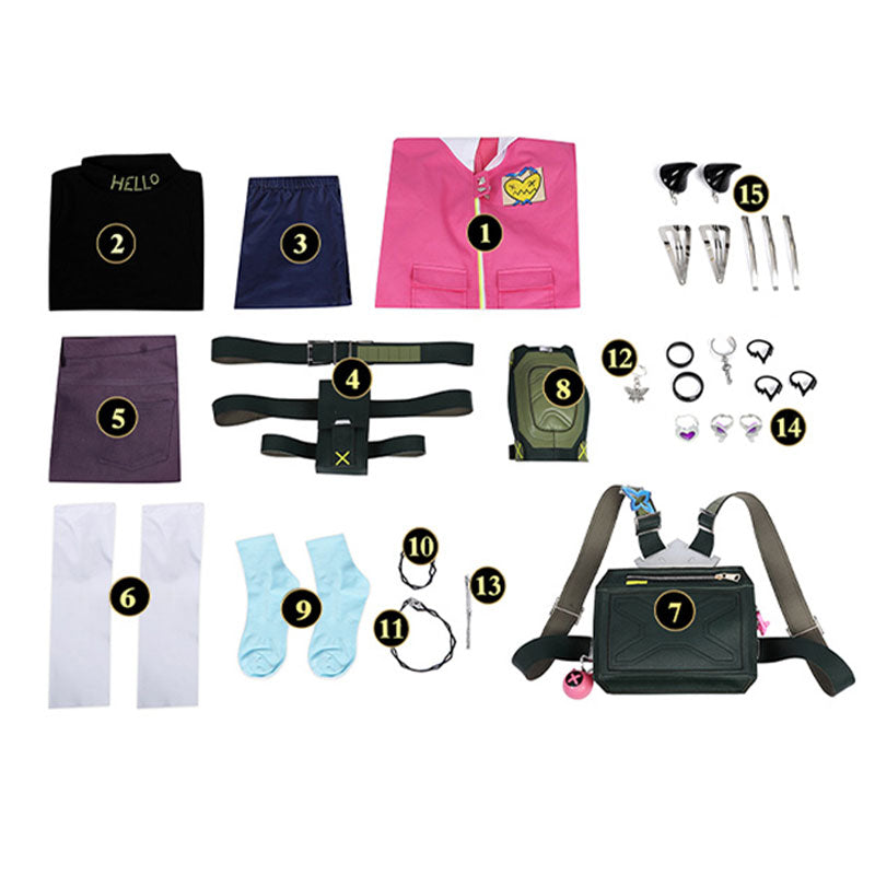 Valorant CloveClearlove Cosplay Costume