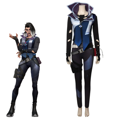 Game Valorant Project A Fade Cosplay Costume