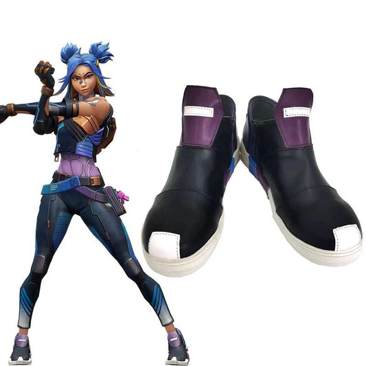 Game Valorant Project Neon Cosplay Shoes