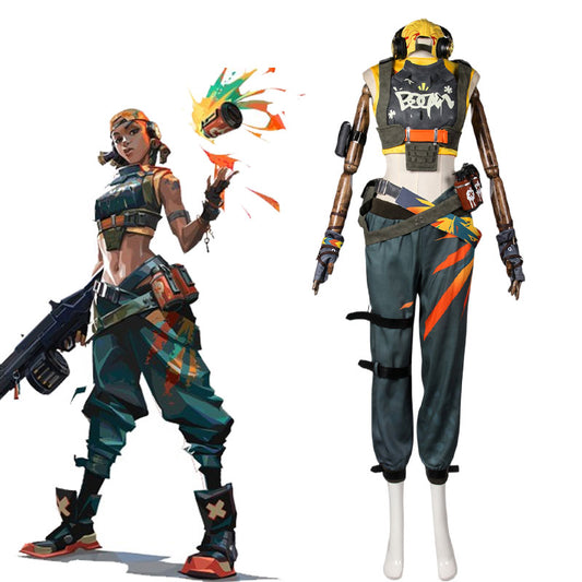 Valorant Raze Cosplay Costume