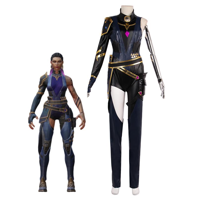 Game Valorant Project A Reyna Cosplay Costume