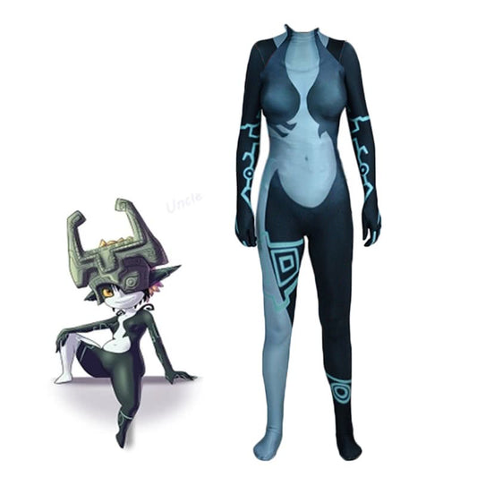 Video Game TLOZ  Midna(Briella Hellscythe)Tights Cosplay Costume