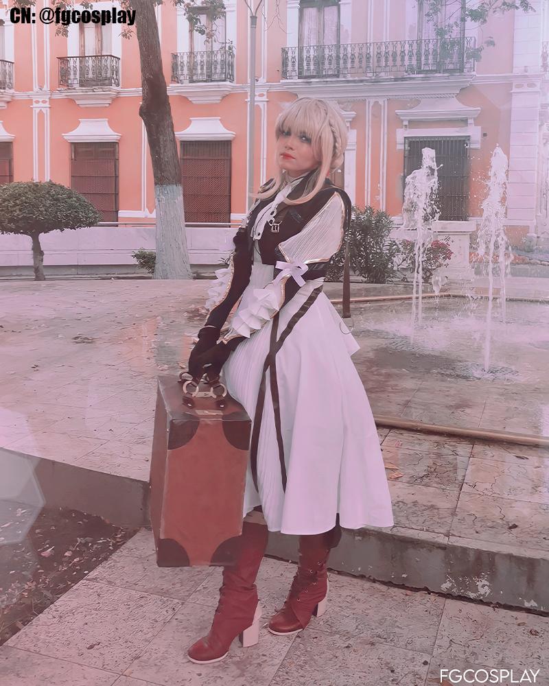Anime Violet Evergarden Violet Evergarden Cosplay Costumes
