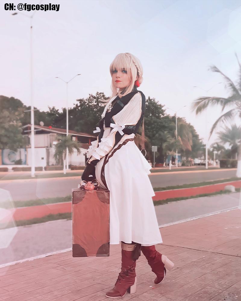 Anime Violet Evergarden Violet Evergarden Cosplay Costumes