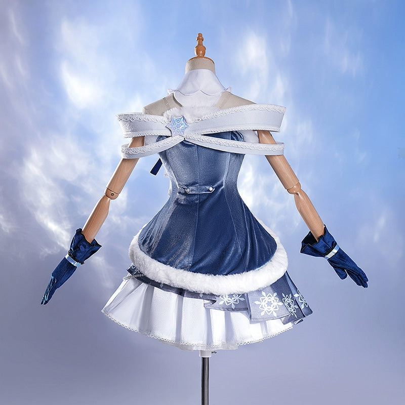 Vocaloid Hatsune Miku Snow Miku 2025 Cosplay Costume