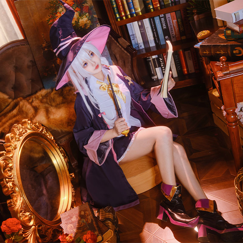 Wandering Witch: The Journey of Elaina Elaina Cosplay Costume