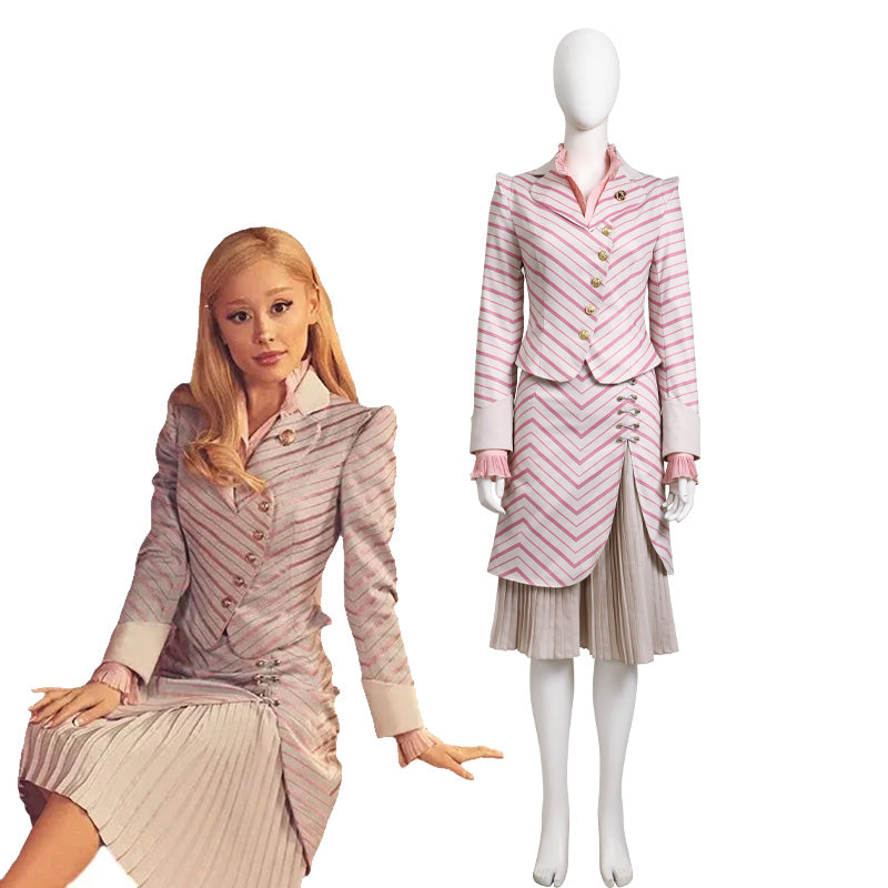 Wicked Glinda Cosplay Costume Fullset