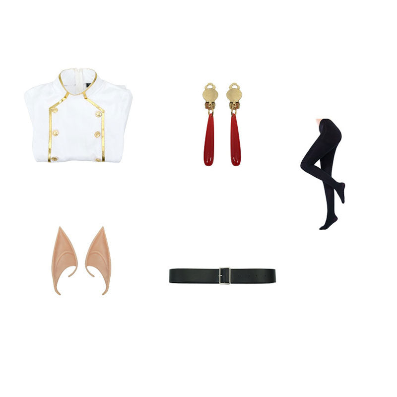 Frieren Beyond Journey's End Frieren Winter Cosplay Costume