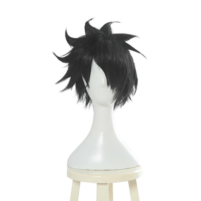 Yakusoku no Neverland Ray Black Short Cosplay Wigs