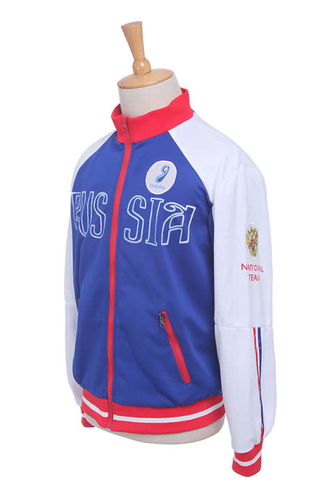 Yuri on Ice Yuri Plisetsky Blue Sportswear Coat Cosplay Costumes