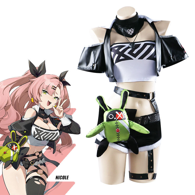 Game Zenless Zone Zero Nicole Demara Cosplay Costume