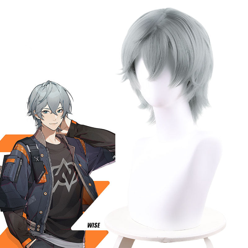Zenless Zone Zero Wise Male Cosplay Wigs