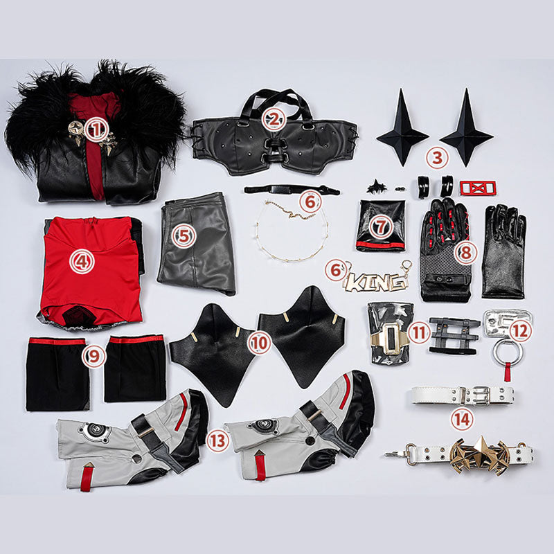 Zenless Zone Zero Caesar King Cosplay Costume