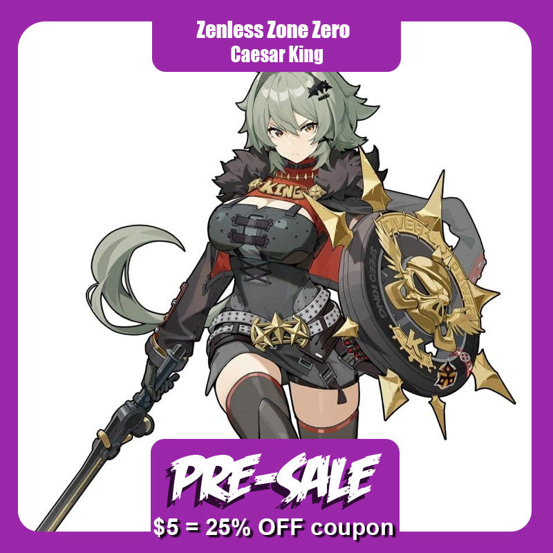 Zenless Zone Zero Caesar King Cosplay Costume Pre-sale