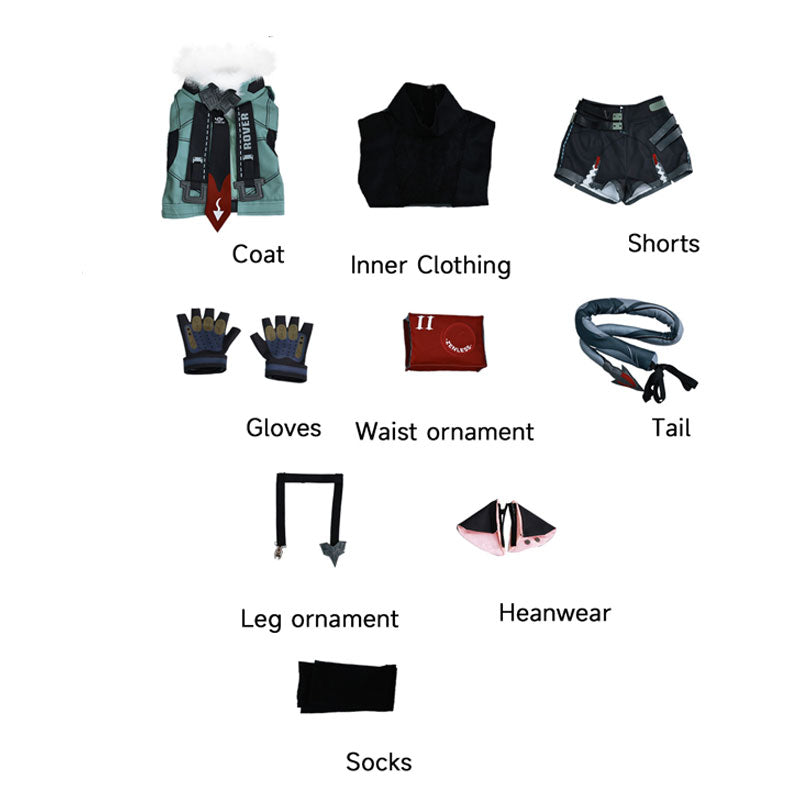 Zenless Zone Zero Jane Doe Cosplay Costume
