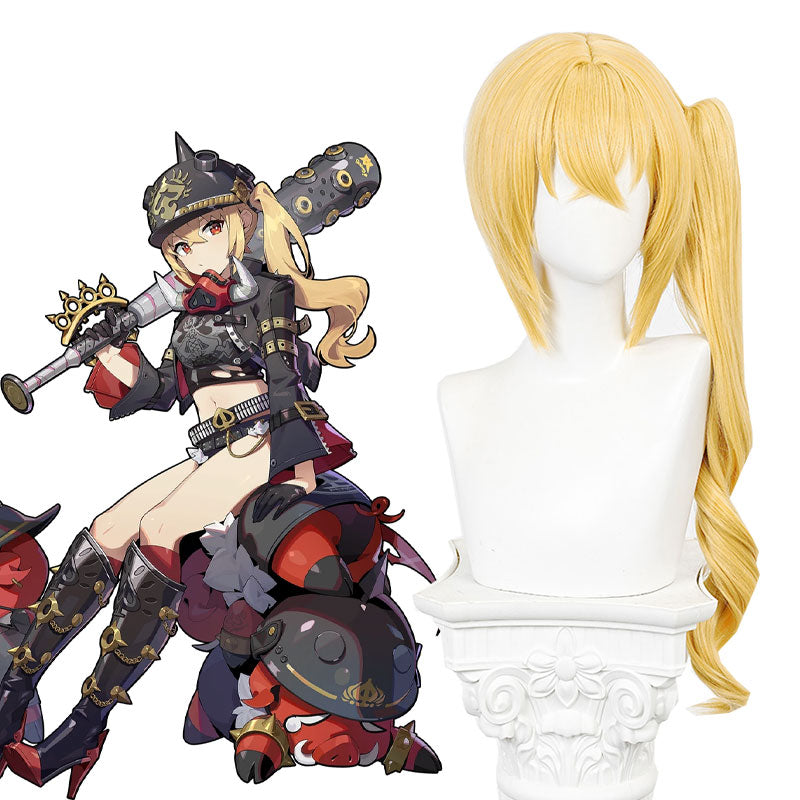 Zenless Zone Zero Lucy Blonde Cosplay Wig