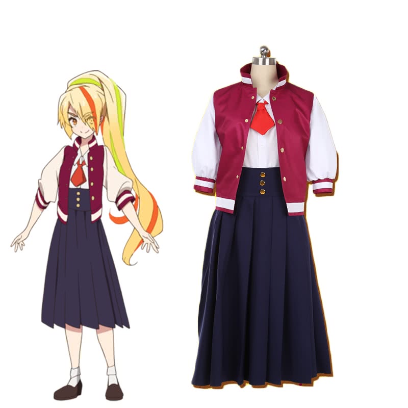 ZOMBIE LAND SAGA Nikaido Saki Full Sets Cosplay Costume