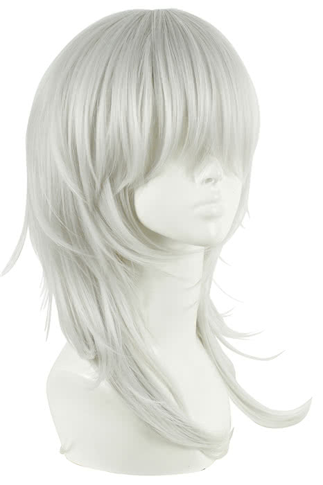 50CM WhiteTouken Ranbu Online Tsurumarukuninaga Cosplay Wig