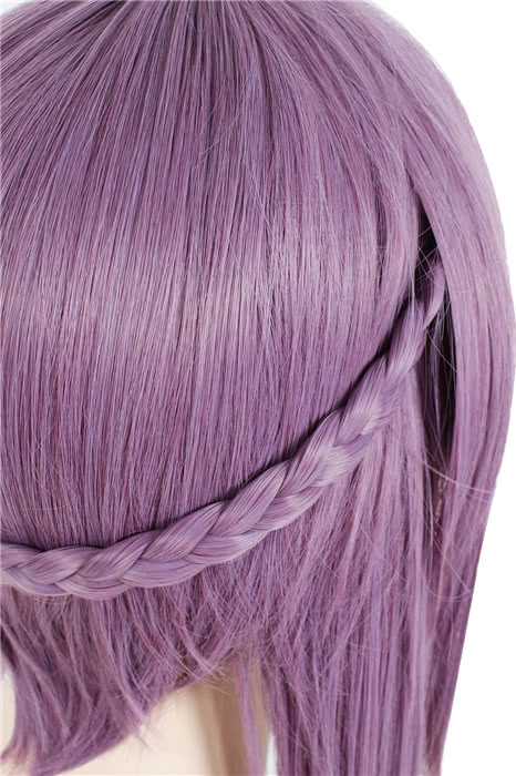 30CM Seraph Of The End Shinoa Hiragi Purple Styled Cosplay Wig