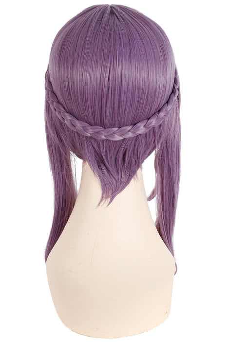 30CM Seraph Of The End Shinoa Hiragi Purple Styled Cosplay Wig