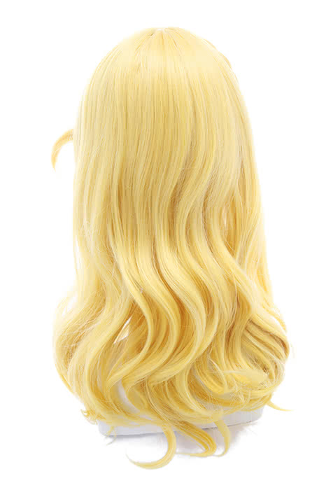 LoveLive!Sunshine!! Ohara Mari Bright Yellow Cosplay Wigs