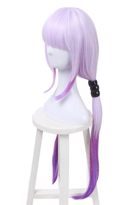 Miss Kobayashi's Dragon Maid Kanna Kobayashi Synthetic Long Purple Anime Cosplay Wigs