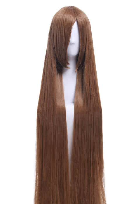 150cm Supper Long Straight Brown Cosplay Party Wigs