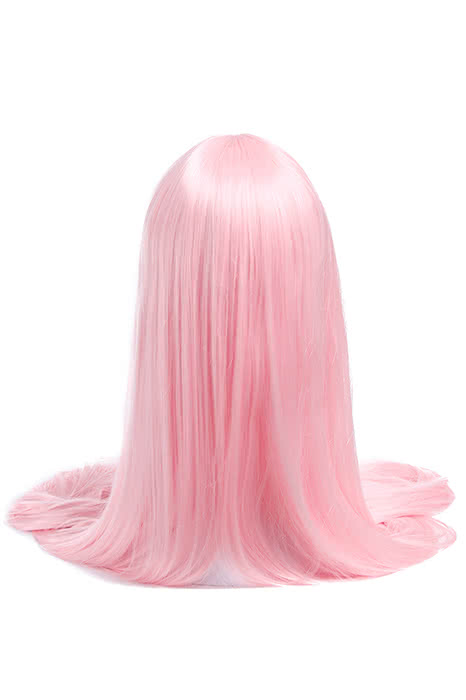 150cm Supper Long Straight Light Pink Cosplay Party Wigs