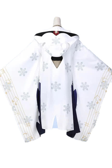 Vocaloid Hatsune Miku snow 2018 White Cosplay Costume