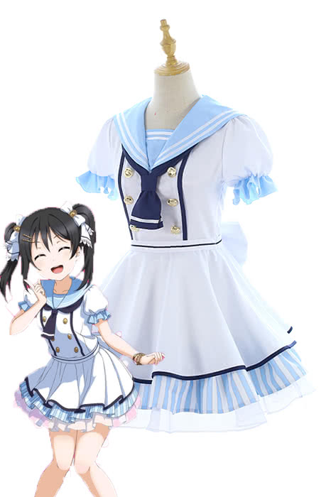 Love Live Pirate Set Nico Yazawa Cute Dress AnimeCosplay Costumes