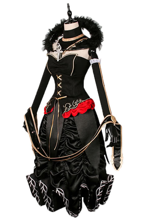 FateApocrypha Assassin of Red Black Anime Cosplay Costumes