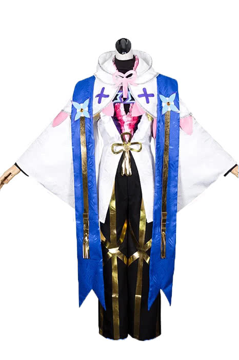 FateGrand Order Merlin Magus of Flowers Anime Cosplay Costumes