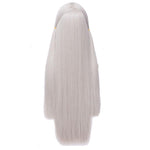 100cm Fire Emblem Three Houses Edelgard Silver Grey Long Cosplay Wigs 