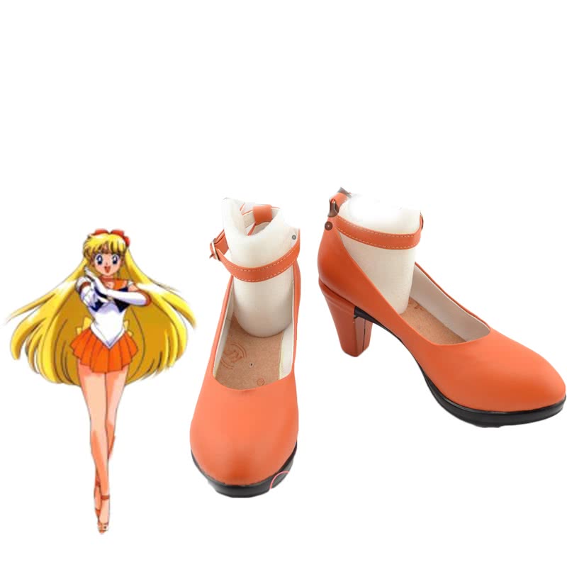 Sailor Moon Minako Aino Cosplay Shoes For Costume