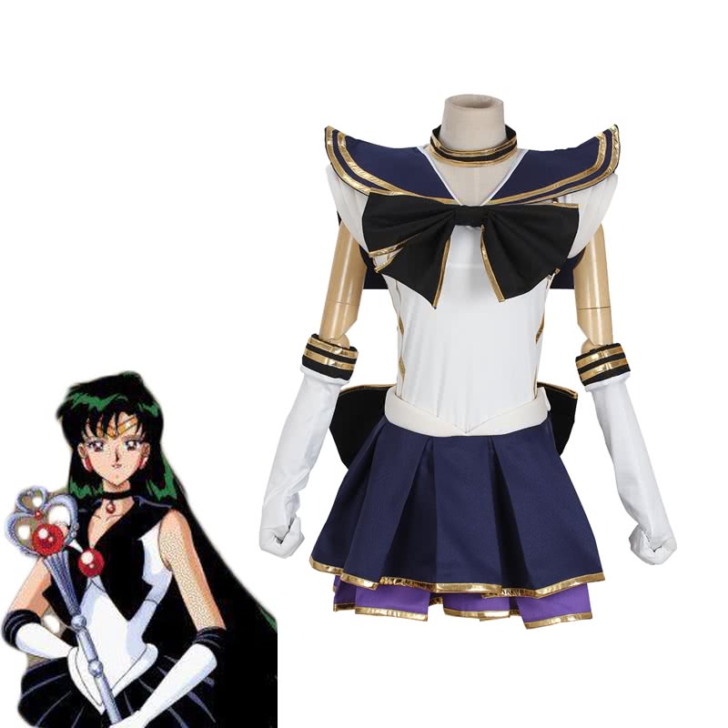 Sailor Moon  Living Theatre  Meiou Setsuna Sailor Pluto Cosplay Costume